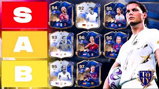 RANKING EVERY TOTY MIDFIELDER  DEFENDER CARD EA FC 24 TOTY TIER LIST [upl. by Nirok]