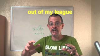 Learn English Daily Easy English Expression 0258  3 Minute English Lesson out of my league [upl. by Anoik]