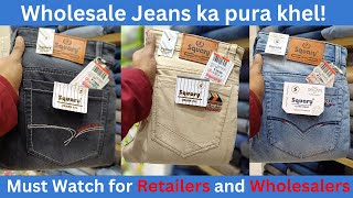 Wholesale Jeans Latest Collection  Manufacturer of Jeans in Delhi  Blueice Jeans  Gandhi Nagar [upl. by Suiravat819]