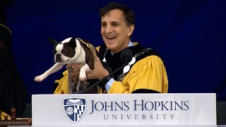 President Ronald J Daniels speaks at Johns Hopkins Universitys 2024 Commencement [upl. by Noid]