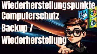 Windows 11 Computerschutz Wiederherstellungspunkte  Windows Backup und Wiederherstellung [upl. by Alexandr422]