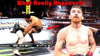 DOMINATION What Really Happened Cory Sandhagen vs Rob Font [upl. by Luisa]