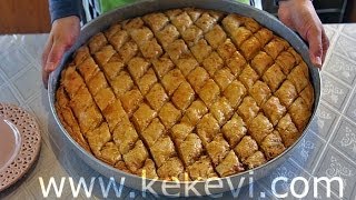 Easy Turkish Baklava Recipe from scratch [upl. by Retep685]