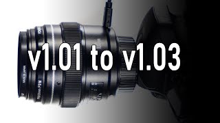 Yongnuo 100mm f2 Nikon v103 Firmware Testing  v101 to v103 [upl. by Kabob]