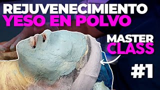 Rejuvenecer con Yesoterapia en Polvo  Mascarilla Clase 10 De 0 a MASTER COSMETOLOGÍA FACIAL 2024 [upl. by Airdnala]