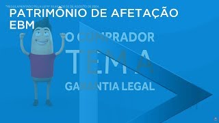 O que é patrimônio de afetação  Vídeo de animação explicativo por EBM [upl. by Notrab]