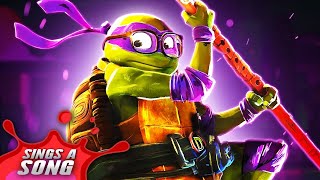 Donatello Sings A Song Teenage Mutant Ninja Turtles Mutant Mayhem Fun Parody Song [upl. by Thomas]