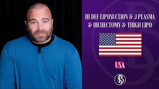 Hi Def Liposuction amp J Plasma amp Bichectomy amp Thigh Lipo Reviews  USA  Dr Salih Onur Basat [upl. by Warde]