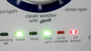 How to enter Amana washer into automatic diagnostic mode [upl. by Cantu]