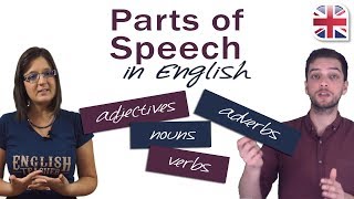 9 Parts of Speech in English  English Grammar Lesson [upl. by Cogswell]