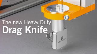 The Heavy Duty Drag Knife  CNC Machine [upl. by Orlina]