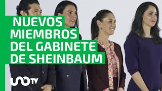 Nuevo gabinete de Claudia Sheinbaum ¿Quiénes son los integrantes [upl. by Mihar]