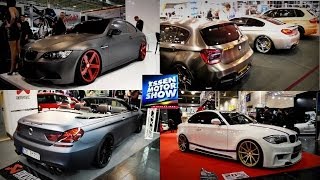 Best of BMW German Auto Highlights der Essen Motor Show 2013 Tuning f12 M6 1er M Coupe e92 Drift [upl. by Mellins338]