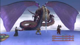 Final Fantasy X HD Remaster  Evrae Boss Battle [upl. by Rome]