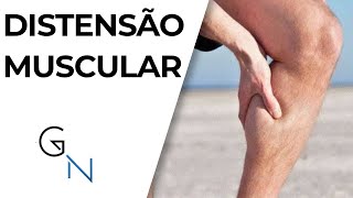 ESTIRAMENTO MUSCULAR OU DISTENSÃO MUSCULAR Causas Sintomas e Tratamentos [upl. by Schenck]