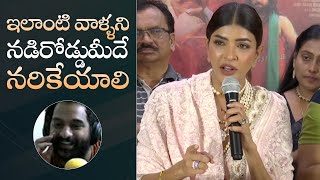 Manchu Lakshmi Reaction On Phanumantu Controversy  MS Talkies [upl. by Namor]