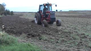 IH 1586 Plowing [upl. by Bonnice751]