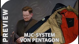 Preview Pentagon MJC  das Multiple Jackets compatibility System kurz vorgestellt [upl. by Llorrad]