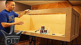 HOW TO Build a plywood aquarium  Part 1  Building the tank TUTORIAL [upl. by Samaria]