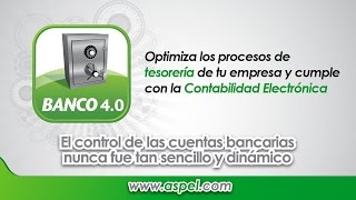 AspelBANCO 40  Control de tus cuentas bancarias [upl. by Niattirb251]