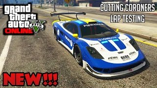 GTA 5 PS4  Progen Tyrus Supercar Track Testing  Cutting Coroners 48748 [upl. by Gus]