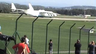 Antonov An 225 das grösste Flugzeug der Welt 25092013 Flughafen Zürich [upl. by Grodin224]