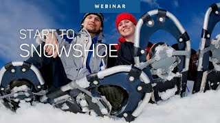 Webinar Start to Snowshoe [upl. by Cire692]