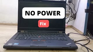 Lenovo Thinkpad T430 not turning on  Dead Lenovo T430s Repair  Lenovo laptop wont start  T430 [upl. by Yehs]