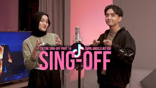 SINGOFF TIKTOK SONGS PART 14 Cupid Angels Like You Rahmatun Lil Alameen vs EltasyaNatasha​ [upl. by Swartz]