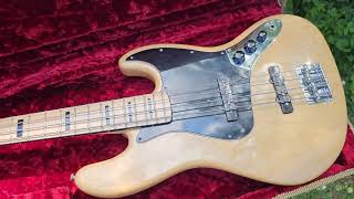 펜더 아메리칸 75 빈티지 리이슈 재즈 베이스 fender american 75 vintage reissue jazz bass PARTS2 fedner jazz bass [upl. by Miharbi]