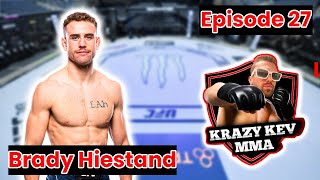 UFC Brady Hiestand talks about June Fight Future Opponents TUF experience and more [upl. by Sparke]