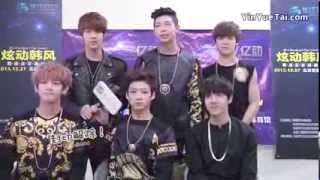 ENG SUB 140104 BTSBangtan Boys Yinyuetai Interview [upl. by Dub]