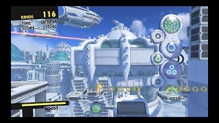 Sonic Forces Metropolitan Highway Super Sonic 1080 HD [upl. by Itnaihc]