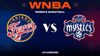 Indiana Fever vs Washington Mystics  2024 WNBA Regular Season Live Scoreboard [upl. by Hayn]