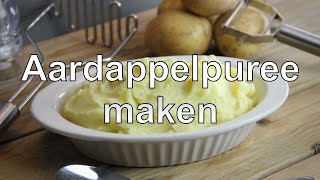 Aardappelpuree maken [upl. by Seyer]