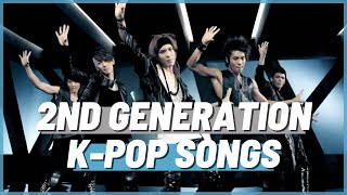 50 LEGENDARY 2ND GENERATION KPOP SONGS [upl. by Retrak]