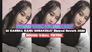 DJ KARENA KAMU BREAKBEAT Slowed Reverb Sound Kane Yang Lagi Viral Di Tiktok 2024 [upl. by Navada]