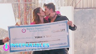 Ferka y Sina son los ganadores de la tercera temporada  Inseparables [upl. by Rimidalb]