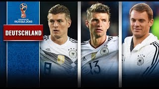 WM 2018 Teamcheck Das sind Deutschlands Schlüsselspieler [upl. by Palocz]