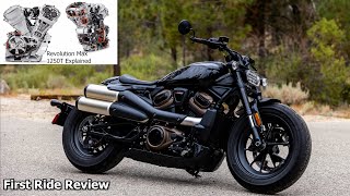 2021 HarleyDavidson Sportster S RH1250S First Ride amp Review│All The Details Explained [upl. by Ahcsropal]