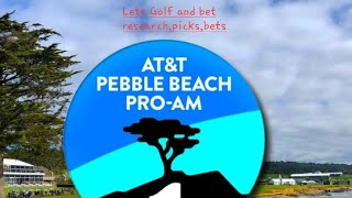 2024 ATampT PEBBLE BEACH PRO AM LetsGolfAndBet golfbetting pgatour pgatourbetting golf [upl. by Bazar]