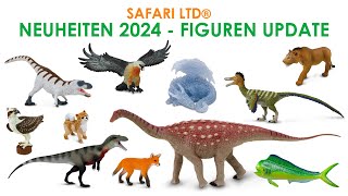 Safari Ltd ® Neuheiten 2024  Figuren Update  alle Bilder amp Namen [upl. by Zeni]