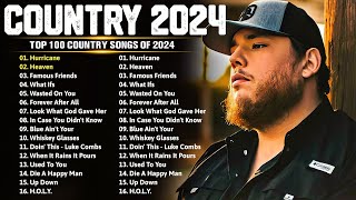 Country Music Playlist 2024  Morgan Wallen Luke Combs Chris Stapleton Kane Brown Tim McGraw [upl. by Aisats338]