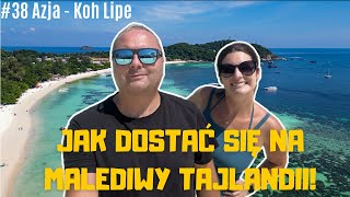 Azja 38  Jesteśmy w raju Malediwy Tajlandii Jak dopłynąć na Koh Lipe Tajlandia [upl. by Ettezil]