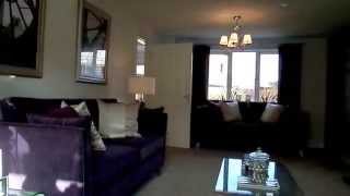 Bellway Homes Show Home Visit Huntsman Drive Oakham Rutland [upl. by Ahsienod]