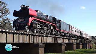 Steam Locomotive R766  Moss Vale Picnic Train  September 2024 [upl. by Newsom]