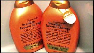 Organix Brazilian Keratin Therapy REVIEW amp HAUL [upl. by Ritchie]