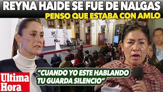 SE TOPÓ CON PARED Claudia puso en su lugar Reyna Haydee [upl. by Proulx]