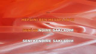 SENİ KENDİME SAKLADIM KARAOKE DUMAN [upl. by Allenotna]