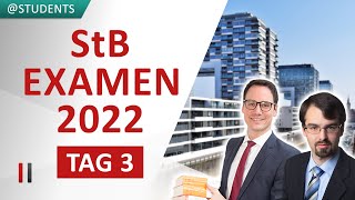 Besprechung zum Steuerberaterexamen 2022 mit Johannes Heil  Tag 3 Bilanzsteuerrecht [upl. by Ranice]